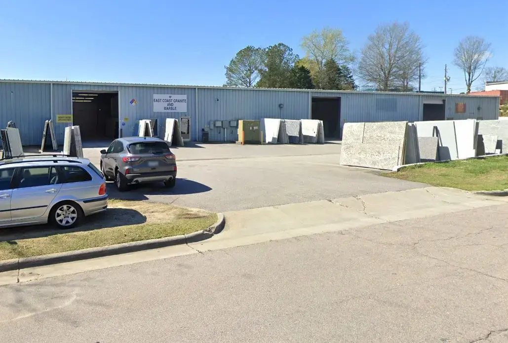 spartanburg showroom granite, quartz, and marble countertop slab display