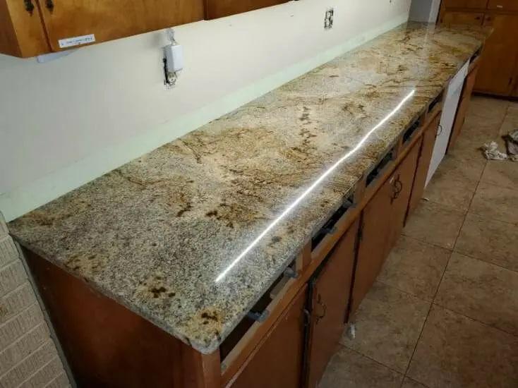 Jaguar Granite Slab Closeup