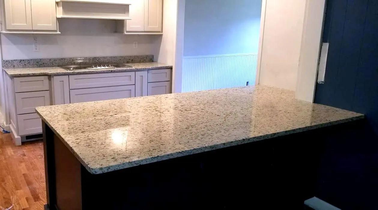 Moonlight Granite Kitchen Island