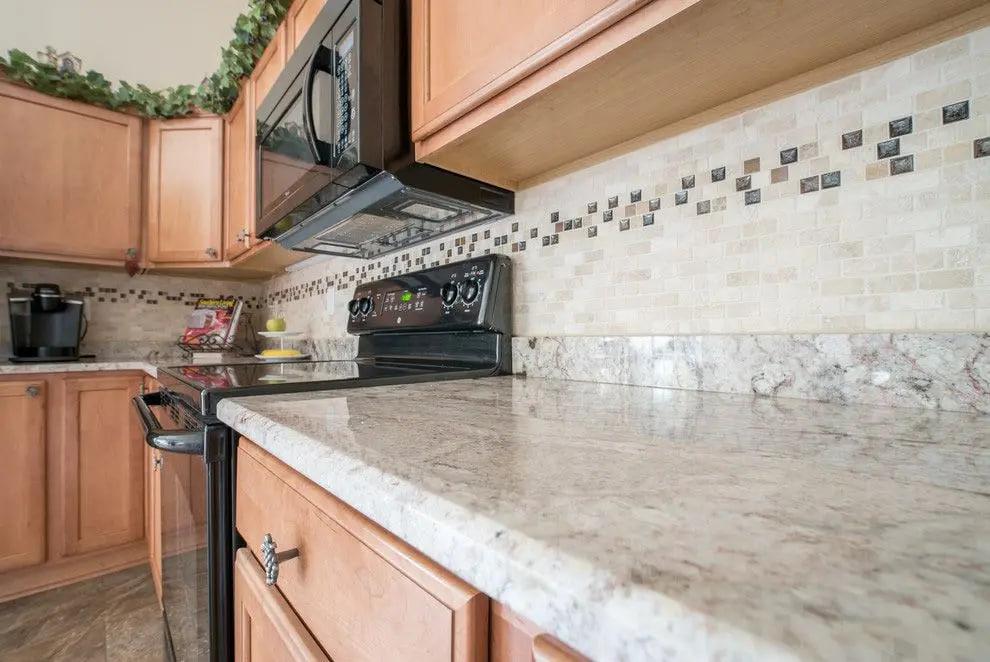 Sienna Bordeaux Granite Countertop