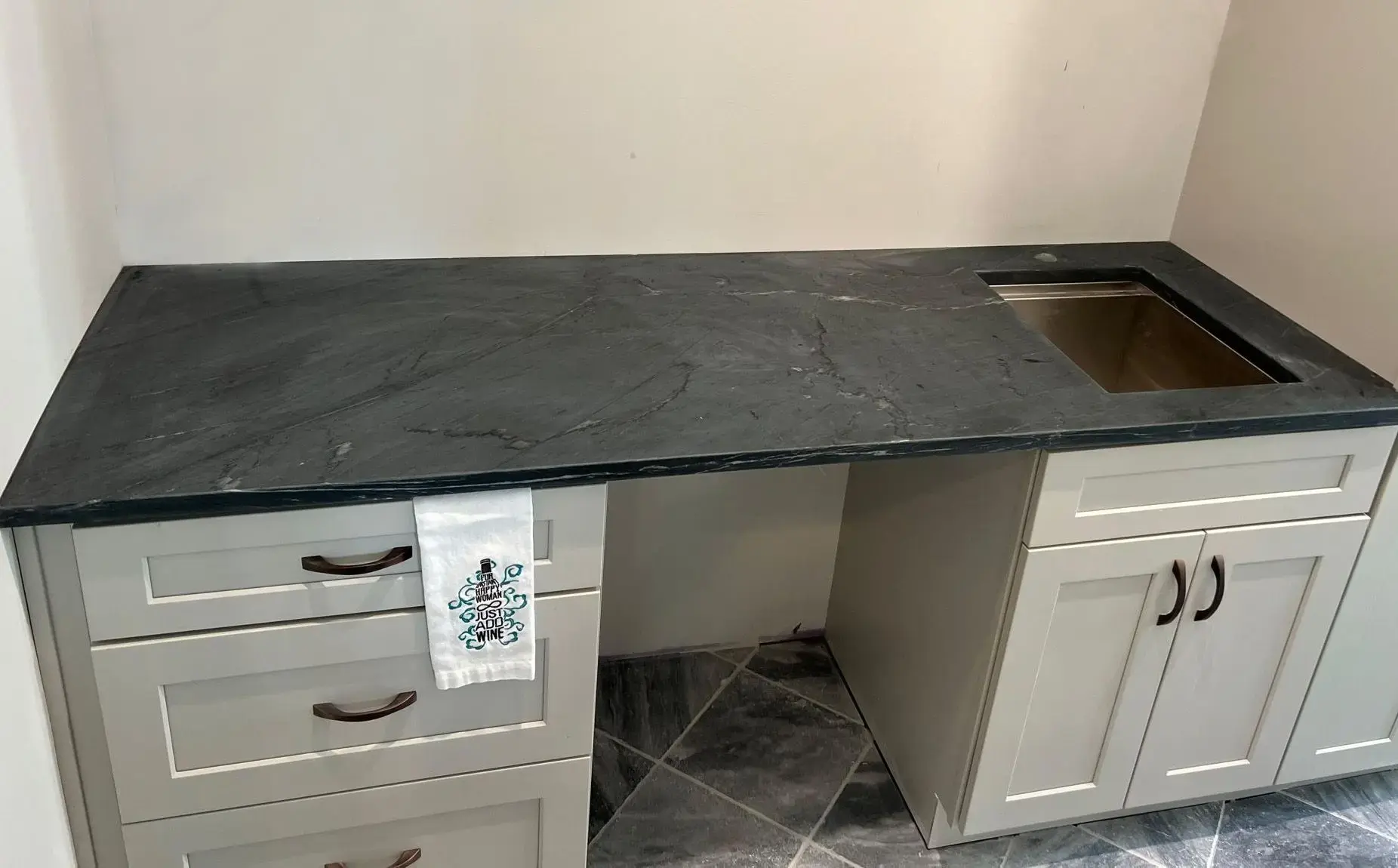 Black Soapstone Countertop