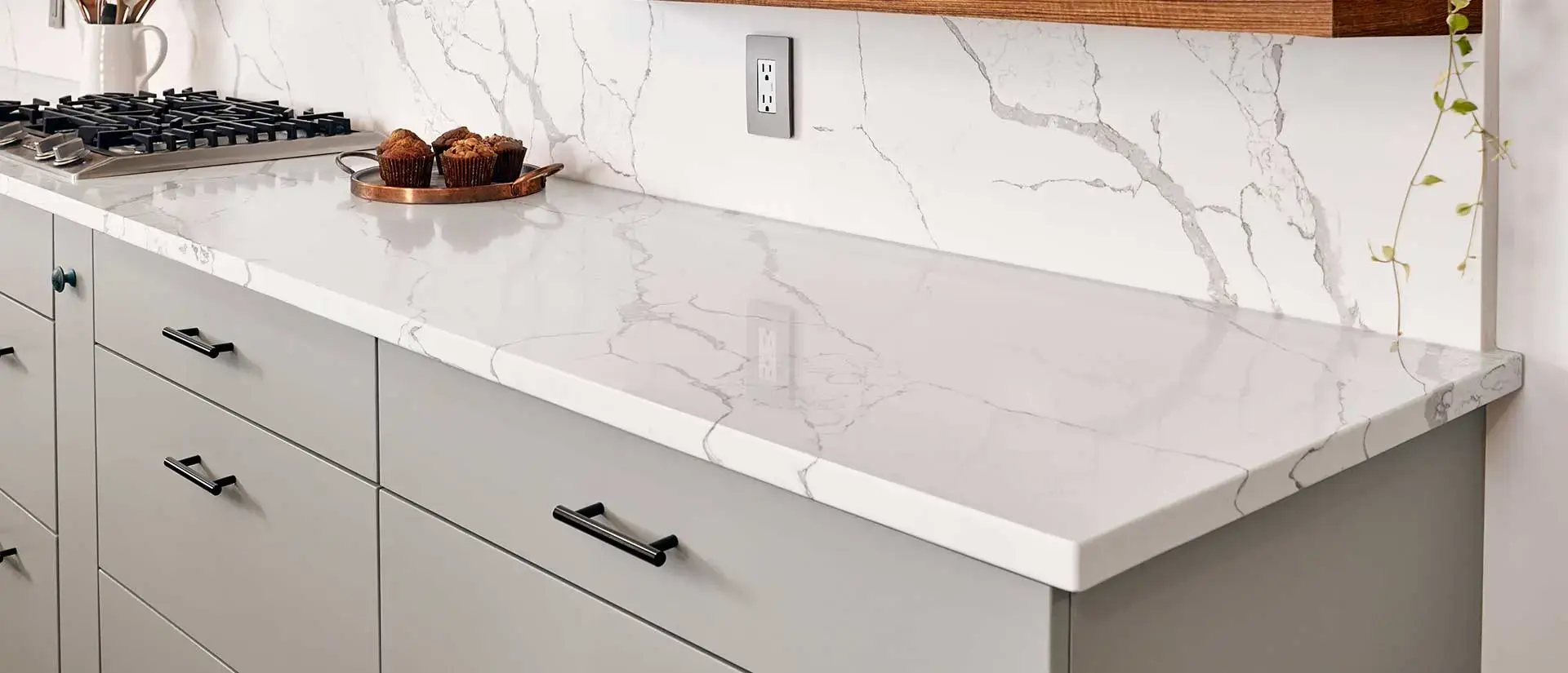 Calacatta Laza Quartz Countertops