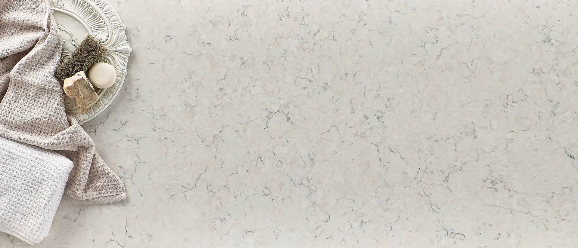 Carrera Mist Quartz Countertop