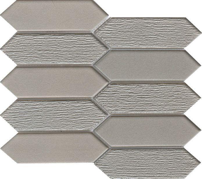 Gray Glass Picket Tile Image