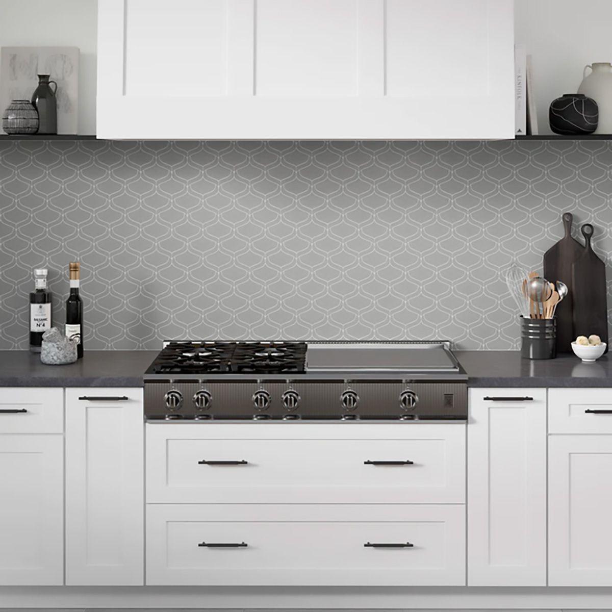 Mythos Arabesque Gray Tile Image