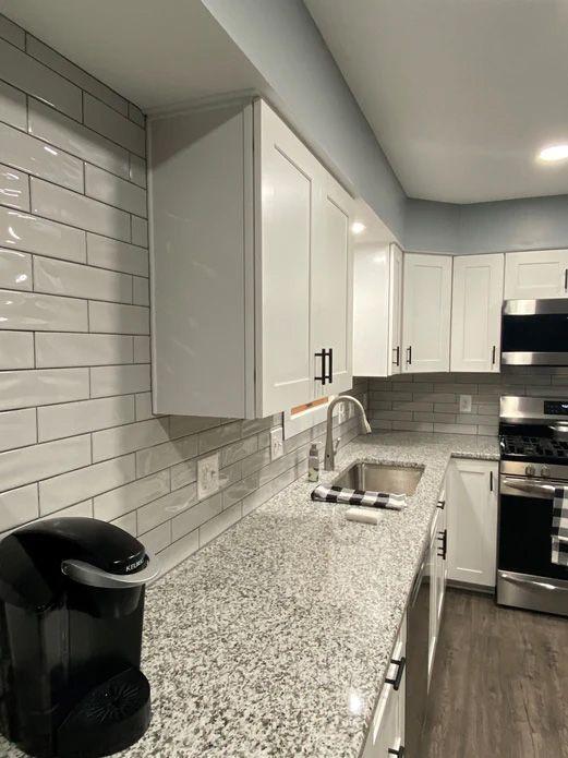 White Glazed Ceramic Subway Tile Image