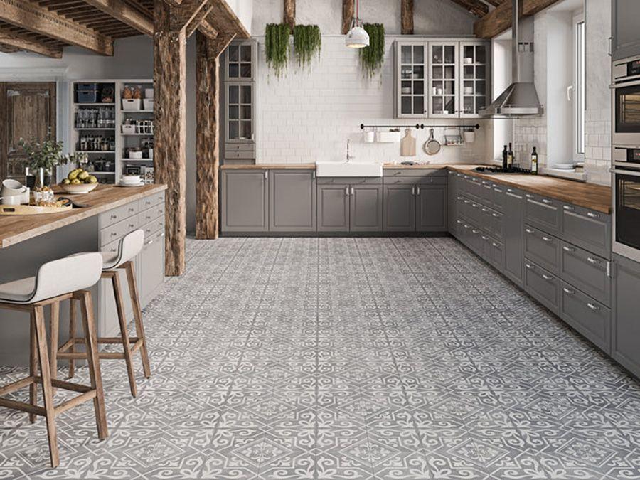 Gray Legend Ceramic Flooring