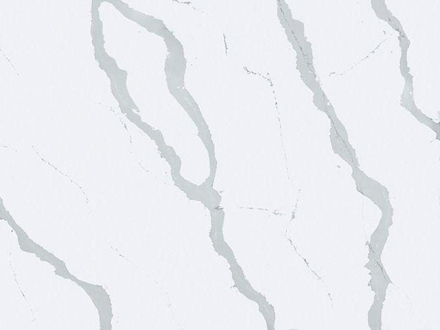 Bianco Calacatta Quartz Countertop Sample